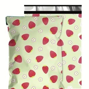 New Strawberry Poly Mailers 6x9 Inches Set Of 15